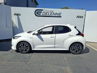 75010 : Hyundai Paris Nord - Goncourt Automobiles - TOYOTA YARIS HYBRIDE MY20 Design - YARIS IV - Blanc - Automate à fonct. Continu - Essence / Courant électrique