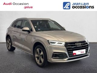 75010 : Hyundai Paris Nord - Goncourt Automobiles - AUDI Q5 S line - Q5 II - ARGENT FLEURET METALLISE - Boîte séquentielle - Essence / Courant électrique