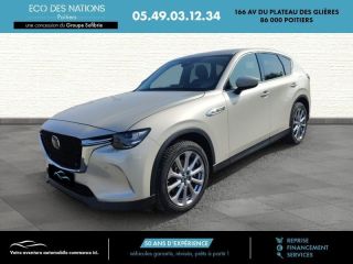 86000 : Hyundai Poitiers - Eco des Nations - MAZDA CX-60 - CX-60 - Beige - Transmission intégrale - Hybride rechargeable : Essence/Electrique