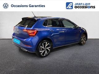 75010 : Hyundai Paris Nord - Goncourt Automobiles - VOLKSWAGEN POLO R-Line - POLO VI - BLEU RECIF TOIT NOIR UNI - Automate sequentiel - Essence sans plomb