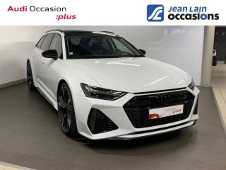 75010 : Hyundai Paris Nord - Goncourt Automobiles - AUDI RS6 AVANT  - RS6 V - BLANC GLACIER METALLISE - Boîte automatique - Essence sans plomb