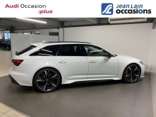 75010 : Hyundai Paris Nord - Goncourt Automobiles - AUDI RS6 AVANT  - RS6 V - BLANC GLACIER METALLISE - Boîte automatique - Essence sans plomb