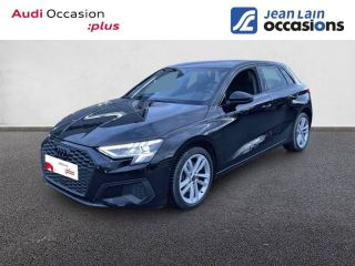 75010 : Hyundai Paris Nord - Goncourt Automobiles - AUDI A3 SPORTBACK Design - A3/S3/RS3 IV - NOIR MYTHIC METALLISE - Automate sequentiel - Essence / Courant électrique