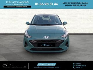 75010 : Hyundai Paris Nord - Goncourt Automobiles - HYUNDAI i10 Intuitive - i10 III - VERT - Boîte manuelle - Essence sans plomb