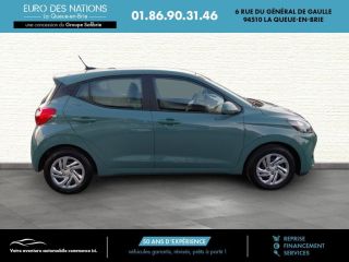 75010 : Hyundai Paris Nord - Goncourt Automobiles - HYUNDAI i10 Intuitive - i10 III - VERT - Boîte manuelle - Essence sans plomb