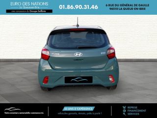 75010 : Hyundai Paris Nord - Goncourt Automobiles - HYUNDAI i10 Intuitive - i10 III - VERT - Boîte manuelle - Essence sans plomb