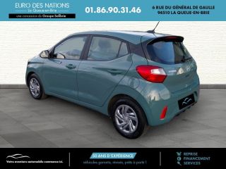75010 : Hyundai Paris Nord - Goncourt Automobiles - HYUNDAI i10 Intuitive - i10 III - VERT - Boîte manuelle - Essence sans plomb