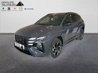 75010 : Hyundai Paris Nord - Goncourt Automobiles - HYUNDAI TUCSON N Line Creative - TUCSON IV - Gris - Boîte automatique - Essence / Courant électrique