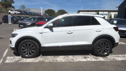 75010 : Hyundai Paris Nord - Goncourt Automobiles - VOLKSWAGEN T-ROC Carat - T-ROC - Blanc - Automate sequentiel - Diesel