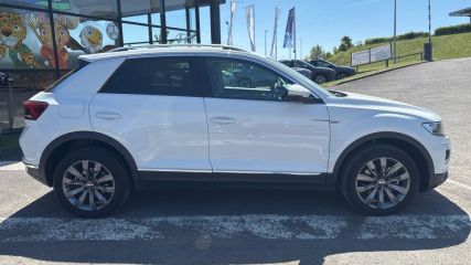 75010 : Hyundai Paris Nord - Goncourt Automobiles - VOLKSWAGEN T-ROC Carat - T-ROC - Blanc - Automate sequentiel - Diesel