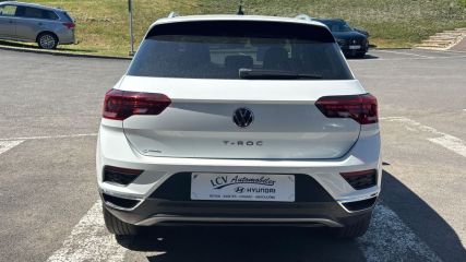 75010 : Hyundai Paris Nord - Goncourt Automobiles - VOLKSWAGEN T-ROC Carat - T-ROC - Blanc - Automate sequentiel - Diesel