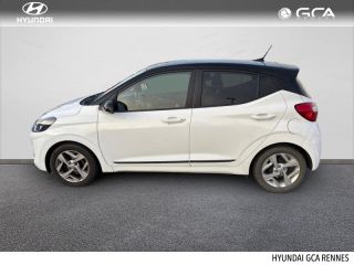 35510 : Hyundai Rennes - GCA - HYUNDAI i10 - i10 - Polar White/Toit/rétros Black - Traction - Essence