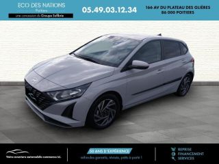 86000 : Hyundai Poitiers - Eco des Nations - HYUNDAI i20 - i20 - Lumen Gray Métal - Traction - Essence