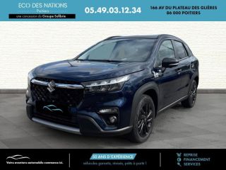 86000 : Hyundai Poitiers - Eco des Nations - SUZUKI S-Cross - S-Cross - Sphere Blue métallisé - Traction - Essence/Micro-Hybride