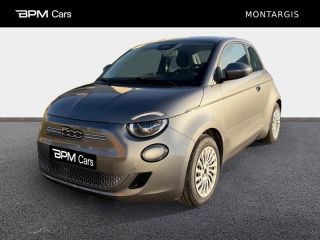 45200 : Hyundai Montargis - BPM Cars - FIAT 500 - 500 - Mineral Grey métal - Traction - Electrique
