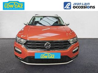75010 : Hyundai Paris Nord - Goncourt Automobiles - VOLKSWAGEN T-ROC Lounge - T-ROC - ORANGE ENERGY TOIT BLANC - Automate sequentiel - Essence sans plomb