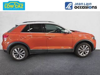 75010 : Hyundai Paris Nord - Goncourt Automobiles - VOLKSWAGEN T-ROC Lounge - T-ROC - ORANGE ENERGY TOIT BLANC - Automate sequentiel - Essence sans plomb