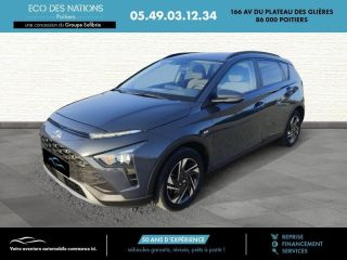 86000 : Hyundai Poitiers - Eco des Nations - HYUNDAI Bayon - Bayon - Gris fonce - Traction - Essence/Micro-Hybride