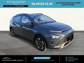 86000 : Hyundai Poitiers - Eco des Nations - HYUNDAI Bayon - Bayon - Gris fonce - Traction - Essence/Micro-Hybride