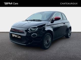 36000 : Hyundai Châteauroux - BPM Cars - FIAT 500 - 500 - Onyx Black pastel - Traction - Electrique