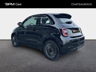 36000 : Hyundai Châteauroux - BPM Cars - FIAT 500 - 500 - Onyx Black pastel - Traction - Electrique