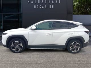 75010 : Hyundai Paris Nord - Goncourt Automobiles - HYUNDAI TUCSON Creative - TUCSON IV - Blanc - Boîte automatique - Essence / Courant électrique