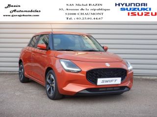 52000 : Hyundai Chaumont - Garage Michel Bazin - SUZUKI Swift - Swift - Orange - Traction - Essence/Micro-Hybride