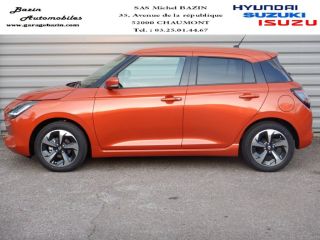 52000 : Hyundai Chaumont - Garage Michel Bazin - SUZUKI Swift - Swift - Orange - Traction - Essence/Micro-Hybride