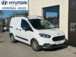 75010 : Hyundai Paris Nord - Goncourt Automobiles - FORD TRANSIT COURIER FOURGON AMBIENTE - TRANSIT COURIER - Blanc - Boîte manuelle - Diesel