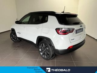 54520 : Hyundai Nancy - Théobald Automobiles - JEEP Compass - Compass - Alpine White+toit noir - Transmission intégrale - Hybride rechargeable : Essence/Electrique
