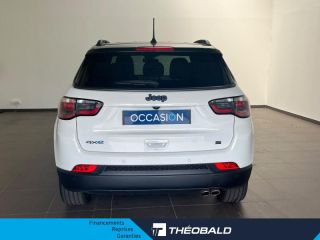 54520 : Hyundai Nancy - Théobald Automobiles - JEEP Compass - Compass - Alpine White+toit noir - Transmission intégrale - Hybride rechargeable : Essence/Electrique