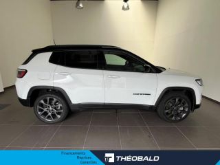 54520 : Hyundai Nancy - Théobald Automobiles - JEEP Compass - Compass - Alpine White+toit noir - Transmission intégrale - Hybride rechargeable : Essence/Electrique