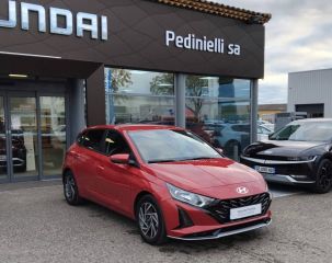 75010 : Hyundai Paris Nord - Goncourt Automobiles - HYUNDAI i20 Intuitive - i20 III - Rouge - Automate sequentiel - Essence sans plomb