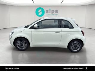 75010 : Hyundai Paris Nord - Goncourt Automobiles - FIAT 500e BERLINE MY22 SERIE 1 STEP 2 Icône - 500 III ELECTRIQUE - Blanc - Automate à fonct. Continu - Courant électrique