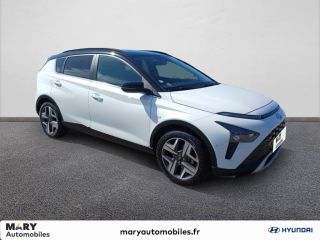 76000 : Hyundai Rouen - JFC by Mary Automobiles - HYUNDAI BAYON Executive - BAYON (03/2021-05/2024) - POLAR WHITE/PHANTOM BLACK - Automate sequentiel - Essence sans plomb