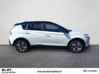 76000 : Hyundai Rouen - JFC by Mary Automobiles - HYUNDAI BAYON Executive - BAYON (03/2021-05/2024) - POLAR WHITE/PHANTOM BLACK - Automate sequentiel - Essence sans plomb