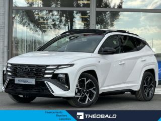 57200 : Hyundai Sarreguemines - Theobald Automobiles - HYUNDAI Tucson - Tucson - Serenity White Métal - Traction - Hybride rechargeable : Essence/Electrique