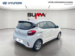 75010 : Hyundai Paris Nord - Goncourt Automobiles - HYUNDAI i10 Intuitive - i10 III - Blanc - Boîte manuelle - Essence sans plomb