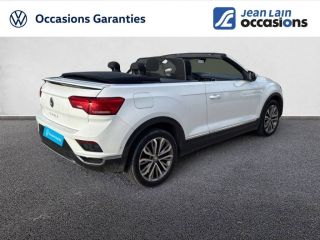 75010 : Hyundai Paris Nord - Goncourt Automobiles - VOLKSWAGEN T-ROC CABRIOLET Style - T-ROC - BLANC PUR / CAPOTE NOIRE  - Automate sequentiel - Essence sans plomb