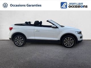 75010 : Hyundai Paris Nord - Goncourt Automobiles - VOLKSWAGEN T-ROC CABRIOLET Style - T-ROC - BLANC PUR / CAPOTE NOIRE  - Automate sequentiel - Essence sans plomb