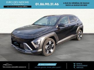 75010 : Hyundai Paris Nord - Goncourt Automobiles - HYUNDAI KONA Executive - KONA II - NOIRE - Automate sequentiel - Essence / Courant électrique