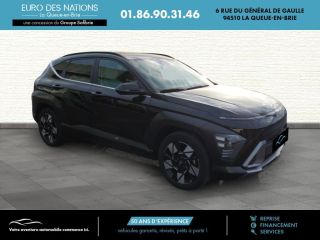 75010 : Hyundai Paris Nord - Goncourt Automobiles - HYUNDAI KONA Executive - KONA II - NOIRE - Automate sequentiel - Essence / Courant électrique