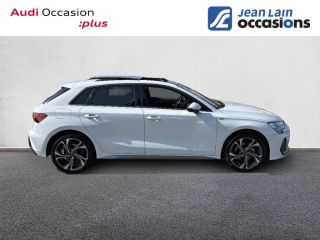 75010 : Hyundai Paris Nord - Goncourt Automobiles - AUDI A3 SPORTBACK S line - A3/S3/RS3 IV - BLANC GLACIER METALLISE - Automate sequentiel - Diesel