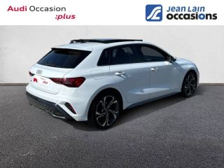 75010 : Hyundai Paris Nord - Goncourt Automobiles - AUDI A3 SPORTBACK S line - A3/S3/RS3 IV - BLANC GLACIER METALLISE - Automate sequentiel - Diesel