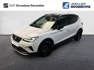 75010 : Hyundai Paris Nord - Goncourt Automobiles - SEAT ARONA FR - ARONA - BLANC NEVADA / NOIR MINUIT - Automate sequentiel - Essence sans plomb