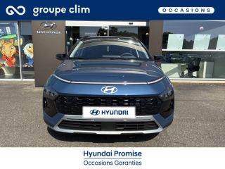 40280 : Hyundai - Groupe Clim - Mont de Marsan - HYUNDAI Bayon - Bayon - Vibrant Blue Métal/Toit+rétros Black - Traction - Essence