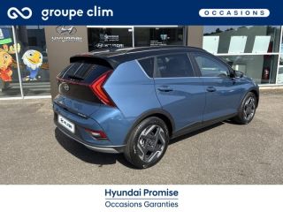 40280 : Hyundai - Groupe Clim - Mont de Marsan - HYUNDAI Bayon - Bayon - Vibrant Blue Métal/Toit+rétros Black - Traction - Essence