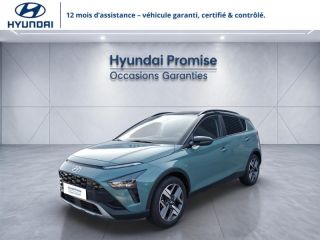 56000 : Hyundai Vannes - Park Lann Automobiles - HYUNDAI Bayon - Bayon - Mangrove Green Métal/Toit/rétros Black - Traction - Essence/Micro-Hybride
