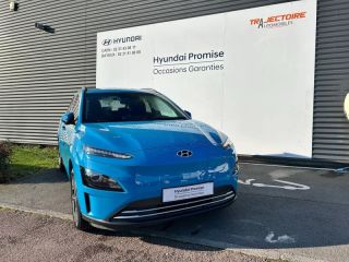 14112 : Hyundai Caen - Trajectoire Automobiles - HYUNDAI Kona - Kona - Surfy Blue Métal - Traction - Electrique