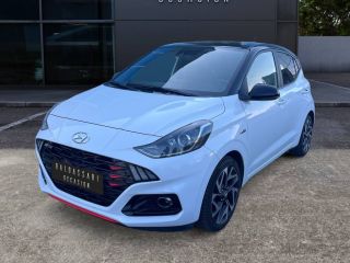 75010 : Hyundai Paris Nord - Goncourt Automobiles - HYUNDAI i10 N Line - i10 III - Blanc - Boîte manuelle - Essence sans plomb